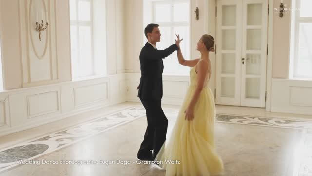 Gramophone - Eugen Doga - Gramofon Waltz | First Dance Choreography | Wedding Dance смотреть онлайн