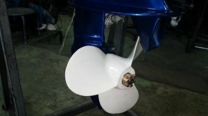 Косметический ремонт лодочного мотора TOHATSU m12a