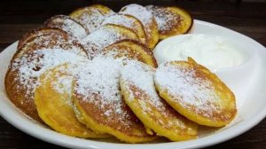 Оладьи из кукурузной муки.