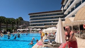 Турция. Ичмелер. Letoile Beach Hotel 4*  территория отеля. 2024.