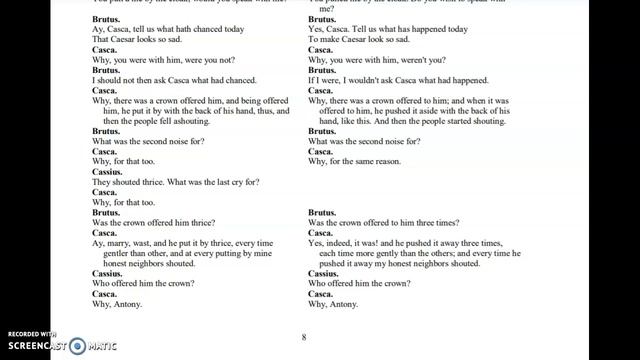 Julius Caesar Act 1 Scene 2 смотреть онлайн