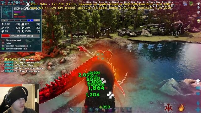 NEW Updated SIREN HEAD Joins The BATTLE Of TITANS! (19) - Ark Modded Survival