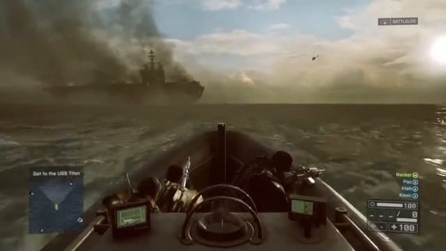Battlefield 4™ flying manta ray смотреть онлайн