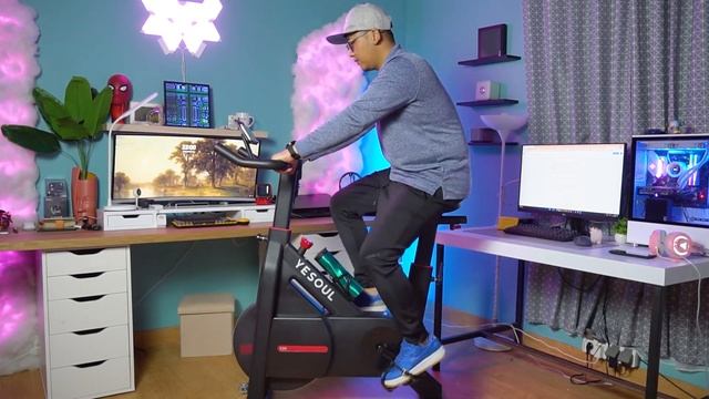 Spinning Bike Yesoul C1H | Sepedahan di rumah Berasa Keliling Dunia смотреть онлайн