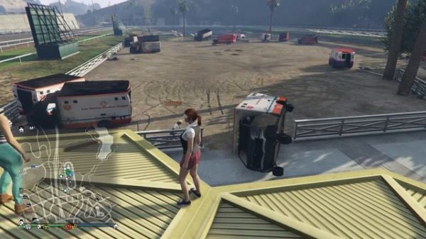 Ambulance derby ending