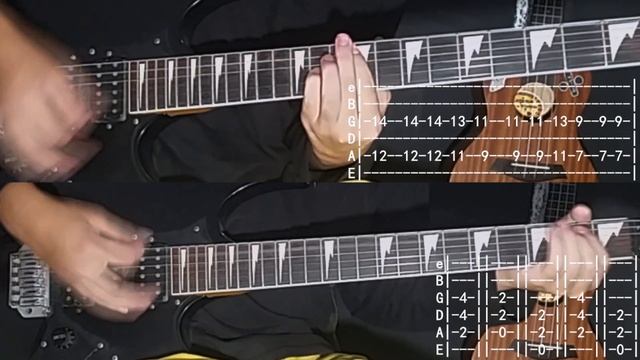 Teenagers - My Chemical Romance (Tutorial Tab Chords And Cover)