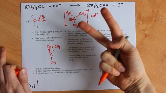 SN1 Reaction Mechanism смотреть онлайн
