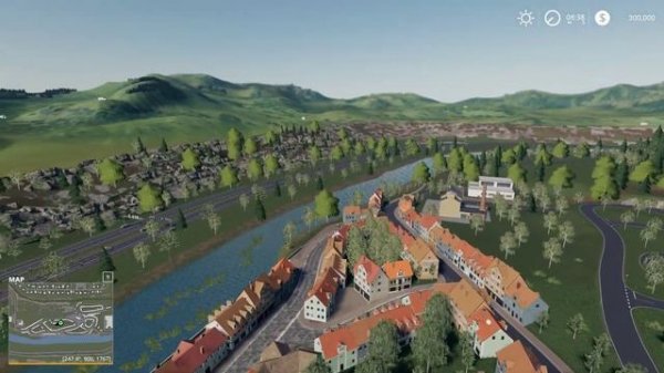 Mittelberg map | Farming Simulator 19 | Map fly over