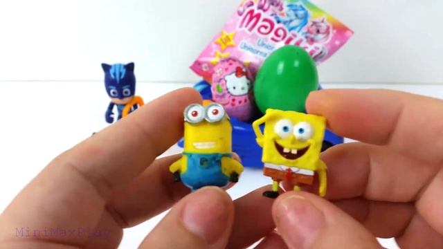 Smiley Face Cups Surprise Toys for Kids Madagascar Guardians of the Galaxy Learn Colors Play Doh смотреть онлайн