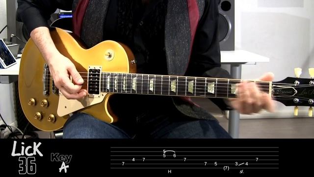 Andy's Lab - Daily Blues Licks #36 - Guitar Lesson смотреть онлайн