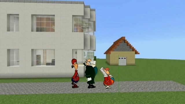 ДОКТОР ЛИВСИ ИДЁТ ПОД МУЗЫКУ ИЗ МОЕГО СЕРИАЛА ЖИЗНЬ ВОРА MINECRAFT АРСЕНИЙ КОЗЛОВ смотреть онлайн
