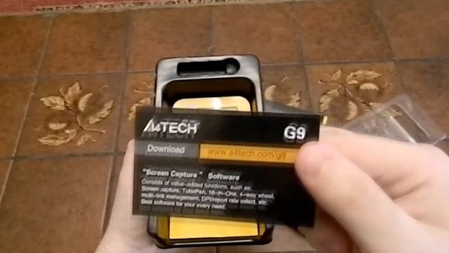 Unboxing mouse A4TECH G9-730FX смотреть онлайн