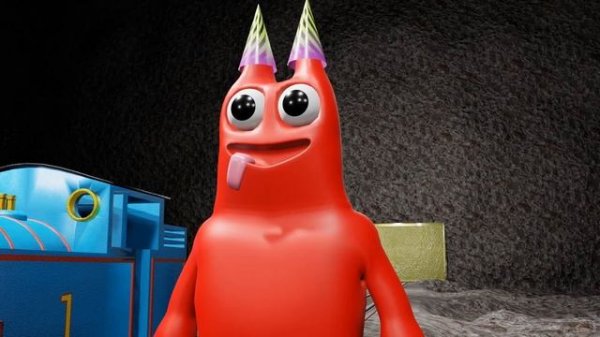 Banban with Cursed Thomas Escape from Choo Choo Charles