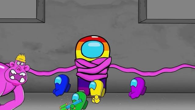 AMONG US VS GARTEN OF BANBAN смотреть онлайн