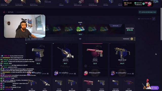 MI CHAT ME HACE GANAR (MUCHÍSIMO) DINERO EN SKINCLUB смотреть онлайн