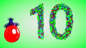 Учимся считать до 10 с разноцветными фигурками Для самых маленьких
