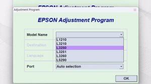 Сброс памперса (абсорбента) с помощью программы Adjustment Program (Adjprog) для принтеров EPSON