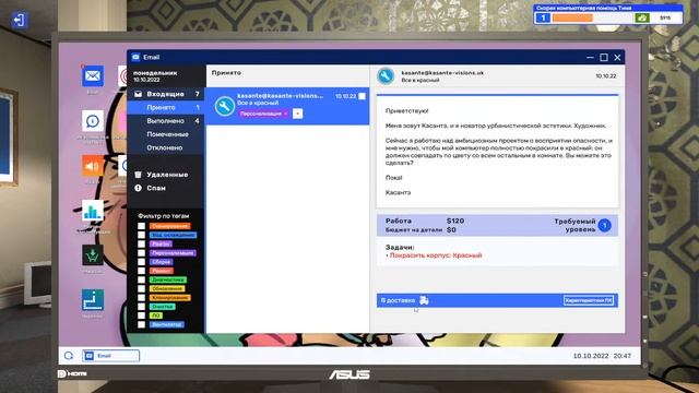 Играем в PC Building Simulator 2 на 400 подписчиков. Открываю мастерскую смотреть онлайн