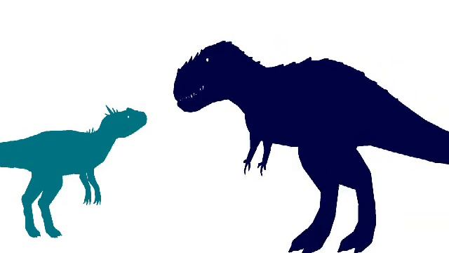 Dinosaur Battle - Saurophaganax vs Vastatosaurus смотреть онлайн