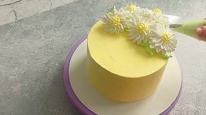 🥰Самые ЛЕГКИЕ и ПРОСТЫЕ украшение тортов кремом