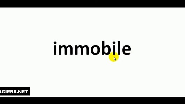Как произносится # immobile смотреть онлайн