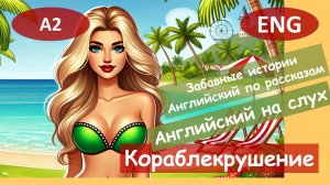 Кораблекрушение. Английский по смешным рассказам для начинающих (А2).