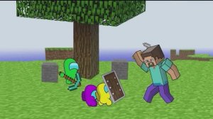 АМОНГ АС ПРОТИВ СТИВА