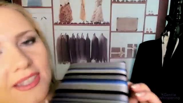 GentleMen's Accessories ASMR _ Soft Spoken _ Pages _ Tapping _ Fabric