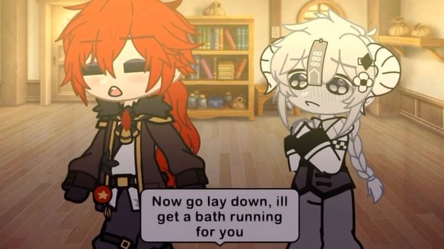 Alcohol || Diluc x Drunk Y/N || Genshin Impact смотреть онлайн