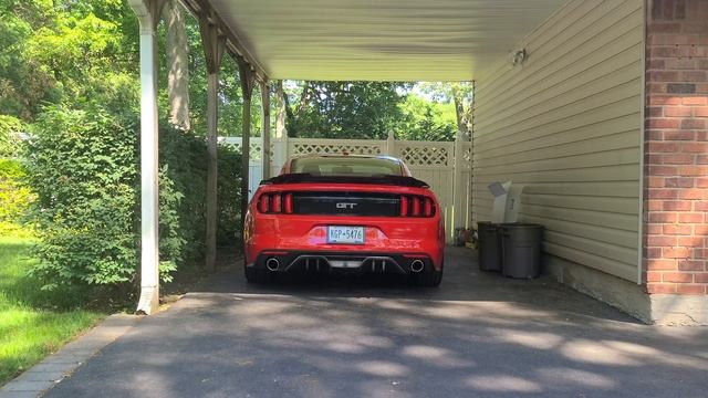 Mustang GT Double Helix X Pipe and Muffler Delete - (Cold Start) смотреть онлайн