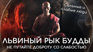 Не путайте доброту со слабостью. Будда о злых, слабых, добрых и сильных людях. Искусные средства.