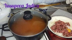 Тефтель сорпасы. Тефтелья.