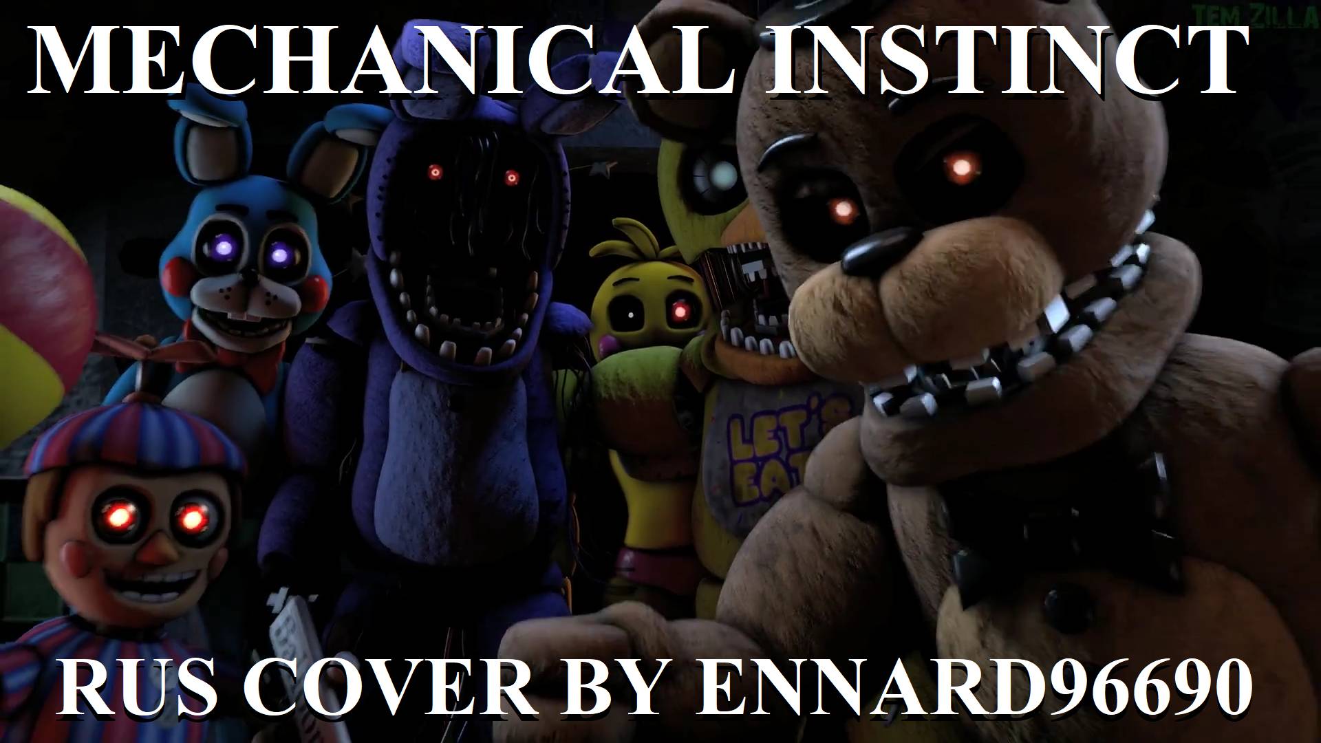 [FNAF 2 SONG] Aviators - Mechanical Instinct [RusCover] By Ennard96690