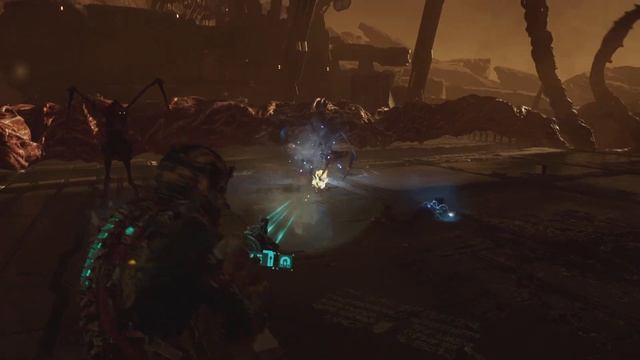 Dead Space final boss battle with Infested Suit смотреть онлайн