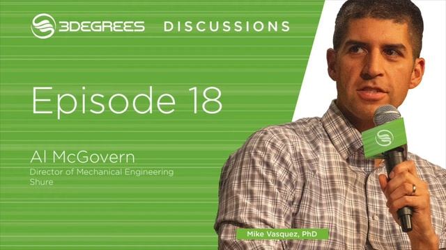 3Degrees Discussion #18 - Al McGovern - Shure Inc. смотреть онлайн