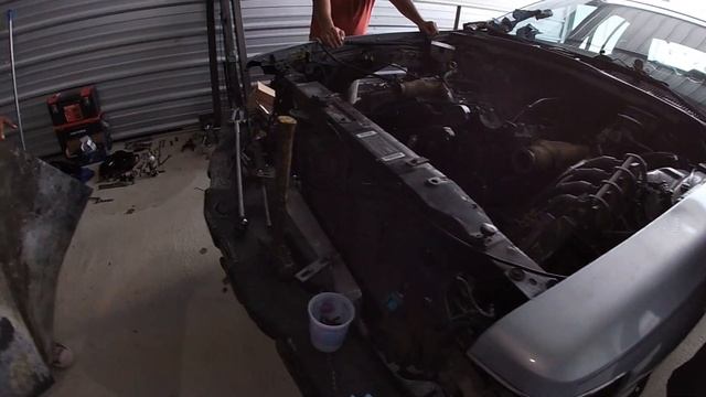 The hilarious Sleeper LS Turbo Buick Roadmaster is down! Time to pull the motor, RIP! смотреть онлайн