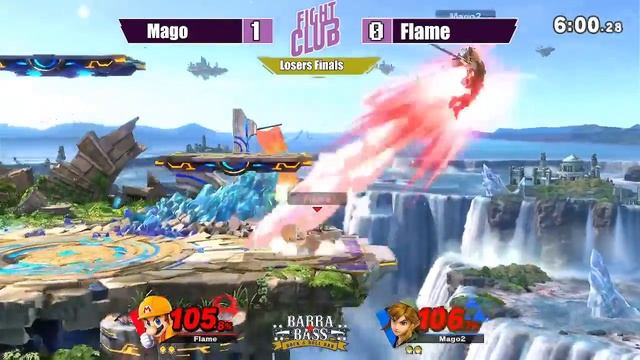 Fight Club #7 GS | Flame (Mario) Vs ZENKO | Mago(Link) Loser Finals смотреть онлайн