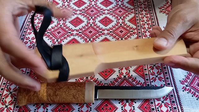 Нож манси. Мастер Николай Золотарев. Безупречное качество.