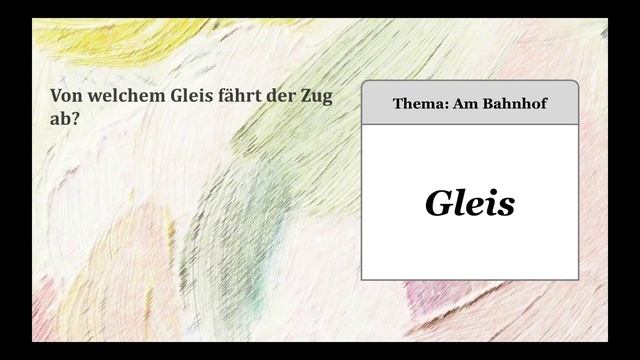 ЭКЗАМЕН START DEUTSCH A1. SPRECHEN.TEIL 2. "AM BAHNHOF" ГОВОРЕНИЕ. ТЕМА: "НА ВОКЗАЛЕ" смотреть онлайн