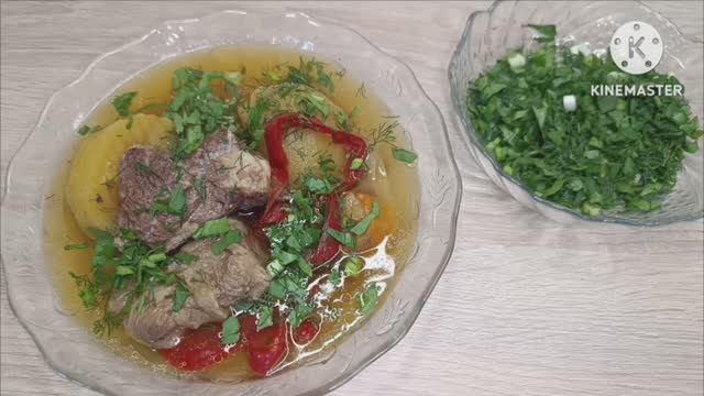 Шурпа в афганском казане.