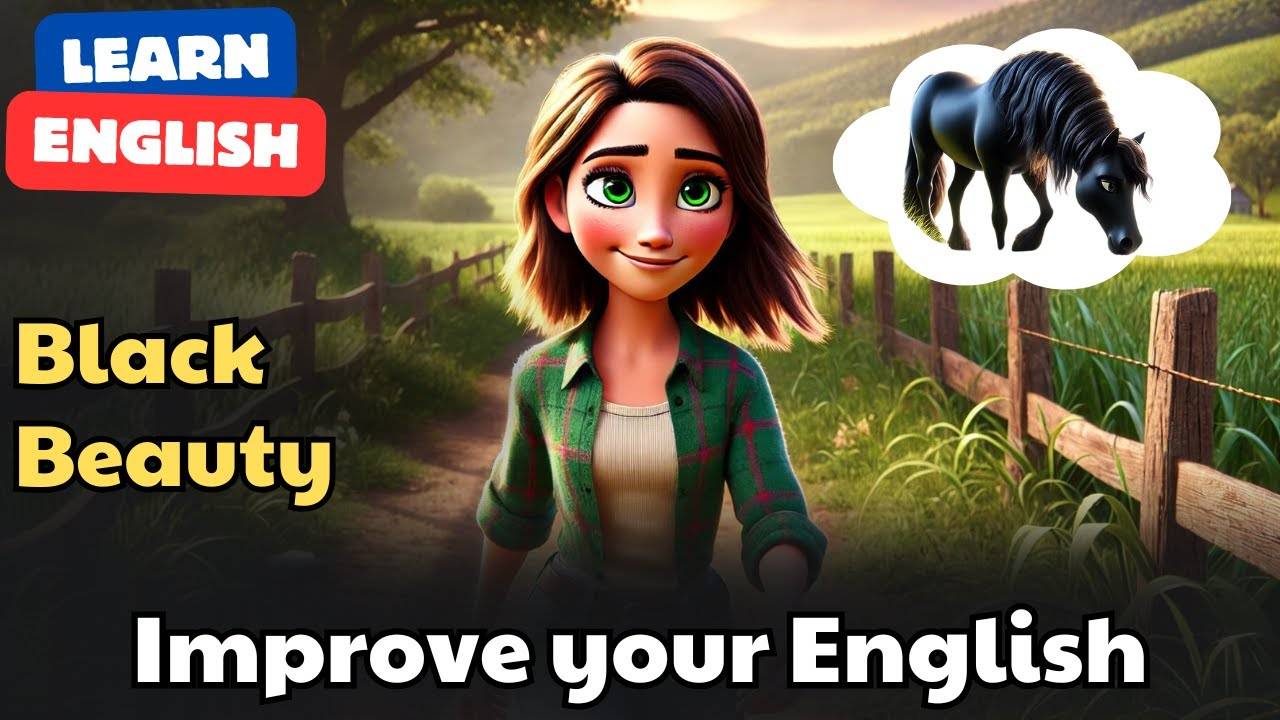 English Practice for Beginners (Black Beauty) | English Speaking Practice смотреть онлайн