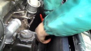 Opel Vectra B 1 6 16V Замена радиатора охлаждения