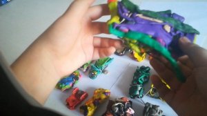 Все мой разбитые машины из пластилина