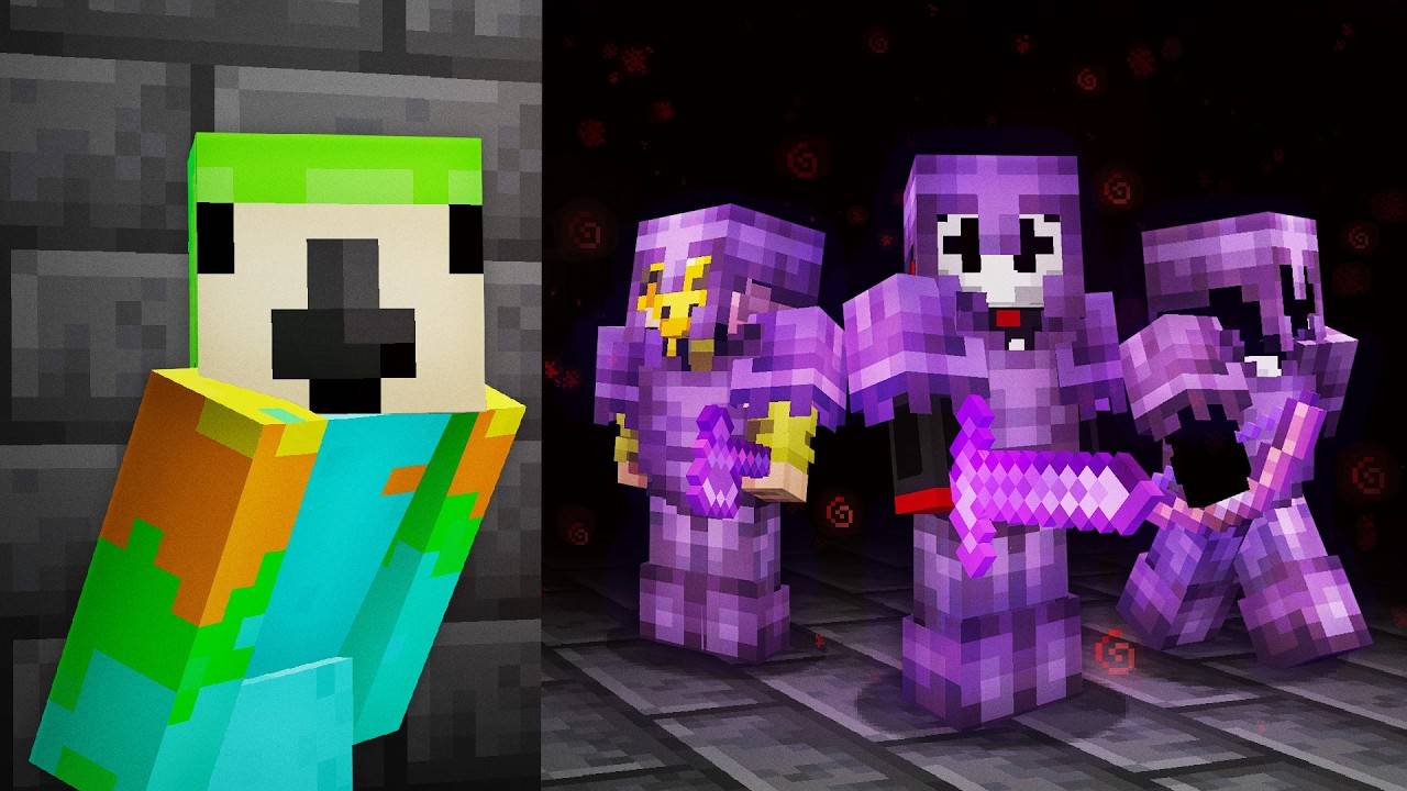 I Got Hunted by Minecraft's Deadliest Players смотреть онлайн