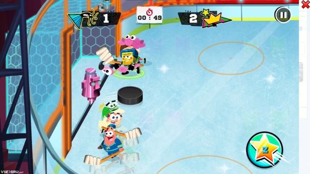 Game Game Stars Hockey Nickelodeon Spongebob смотреть онлайн