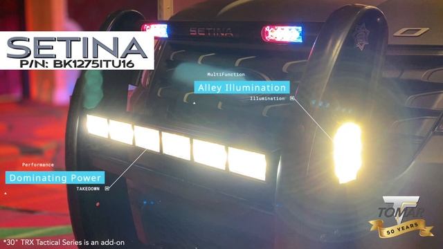 SETINA Push bumper w/ TOMAR Warning and Illumination Package смотреть онлайн