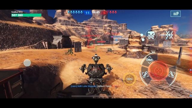 Battle War Robots With Titan Indra / Титан Индра