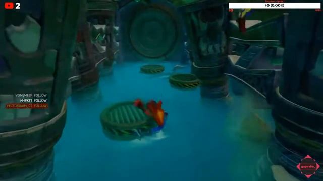 Crash Bandicoot Стрим #3+ смотреть онлайн