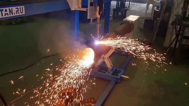 Труборез плазменной резки металла c ЧПУ смотреть онлайн