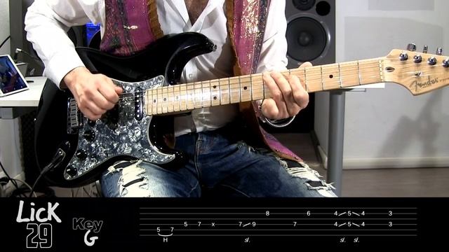 Andy's Lab - Daily Blues Licks #29 - Guitar Lesson смотреть онлайн